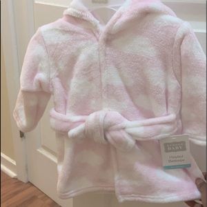 Baby robe. 0-9 months never worn